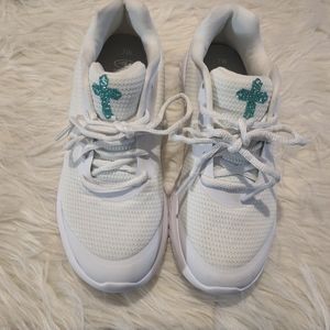 Walmart Brands shoes, with cross